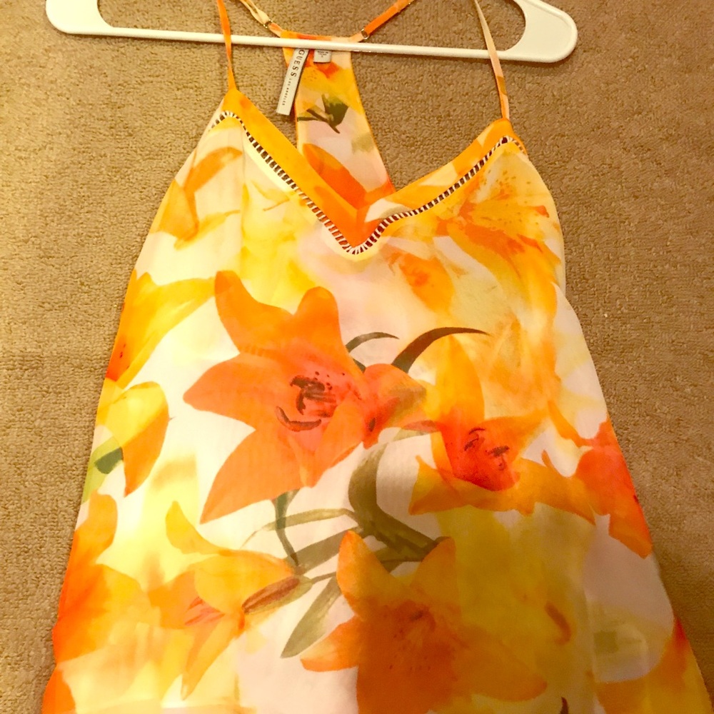 Guess floral top